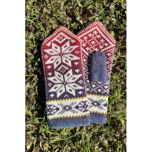 Mittens with a star