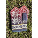 Mittens with a star "Rainbow"