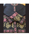 Woman's jacket with roses