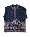 Woman's jacket with roses