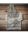 Woman's jacket with a deer, with a hood