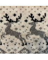 Woman's jacket with a deer, with a hood