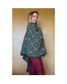 Woman's woolen poncho