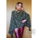 Woman's New Zealand wool poncho