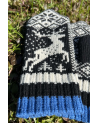 Mittens with a deer