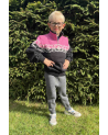 Villane laste kampsun 100% vill , krae fliisvoodriga.