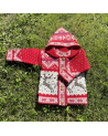 Kid's jacket with a Deer, with a hood