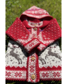 Kid's jacket with a Deer, with a hood
