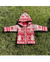 Kid's jacket with a Mumitroll, with a hood