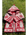 Kid's jacket with a Mumitroll, with a hood