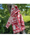 Kid's jacket with a Mumitroll, with a hood
