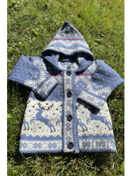 Kid's jacket "Bembi" with a hood