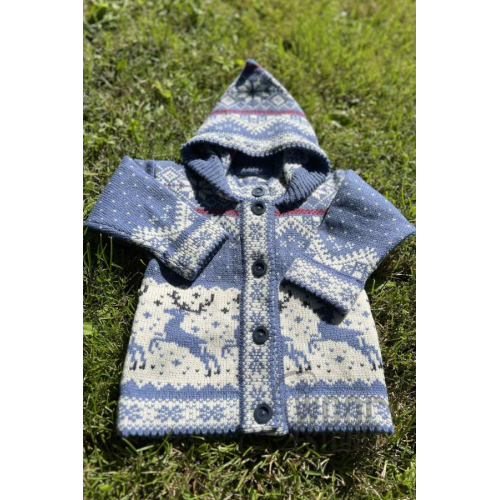 Kid's jacket "Bembi" with a hood