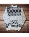 Woman's sweater with a deer