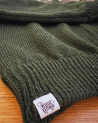 Woman's wool sweater with a full-zip