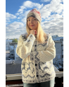 Женская кофта с оленем
