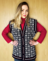 Vest with a norwegian pattern