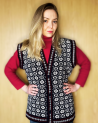 Vest with a norwegian pattern