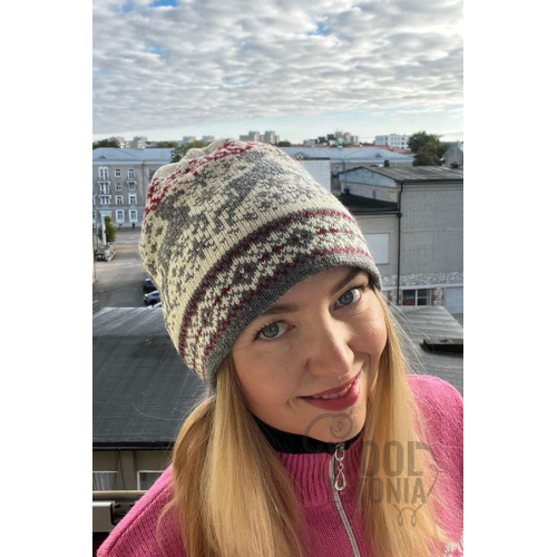 Hat with a deer, with ears