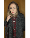 Woman's poncho with a star