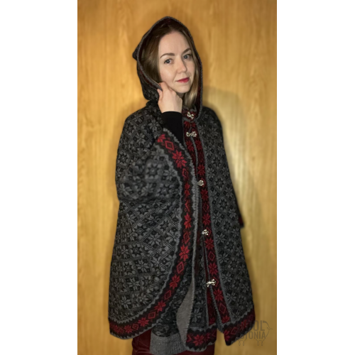 Naiste poncho tähega