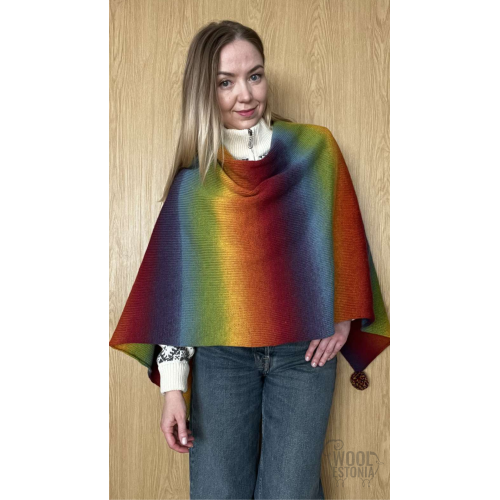 Naiste villane poncho