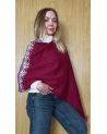 Woman's woolen poncho