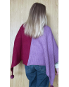 Woman's woolen poncho