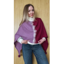 Woman's woolen poncho
