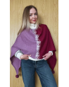 Woman's woolen poncho