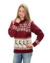 Woman's sweater with a deer
