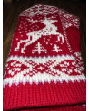Mittens with a deer