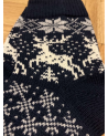 Woolen socks with a deer