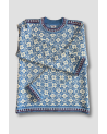 Woman's sweater with a norwegian pattern