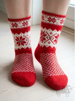 Socks with a star