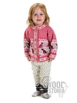 Kid's jacket with cats