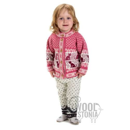 Imikute ja mudilaste kampsun kassidega