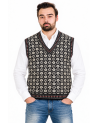Vest with a norwegian pattern