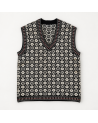 Vest with a norwegian pattern