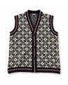 Vest with a norwegian pattern