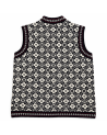 Vest with a norwegian pattern