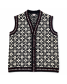 Vest with a norwegian pattern