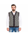 Vest with a norwegian pattern