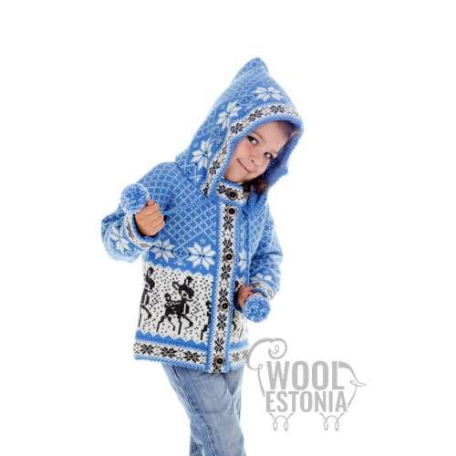 Kid's jacket "Bembi" with a hood