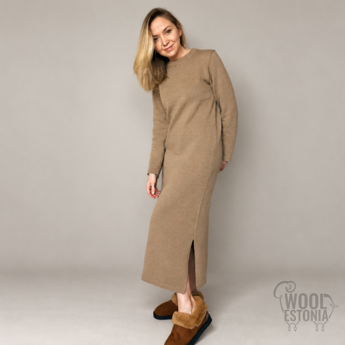 Merinowool  dress. Very soft wool