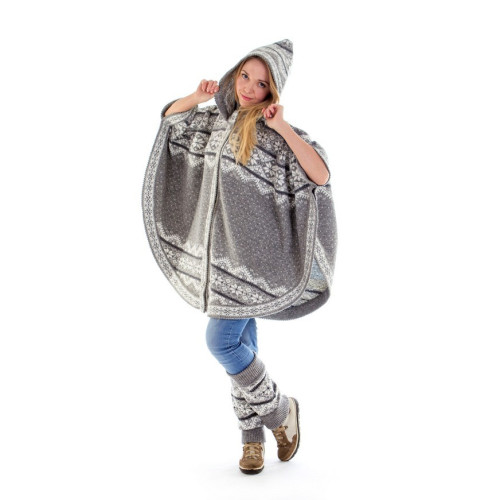 Naiste poncho tähega