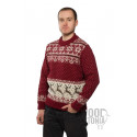Man's sweater with a deer