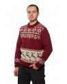 Man's sweater with a deer