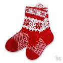 Woolen socks with a "Star" pattern