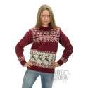 Woman's jumper with a deer